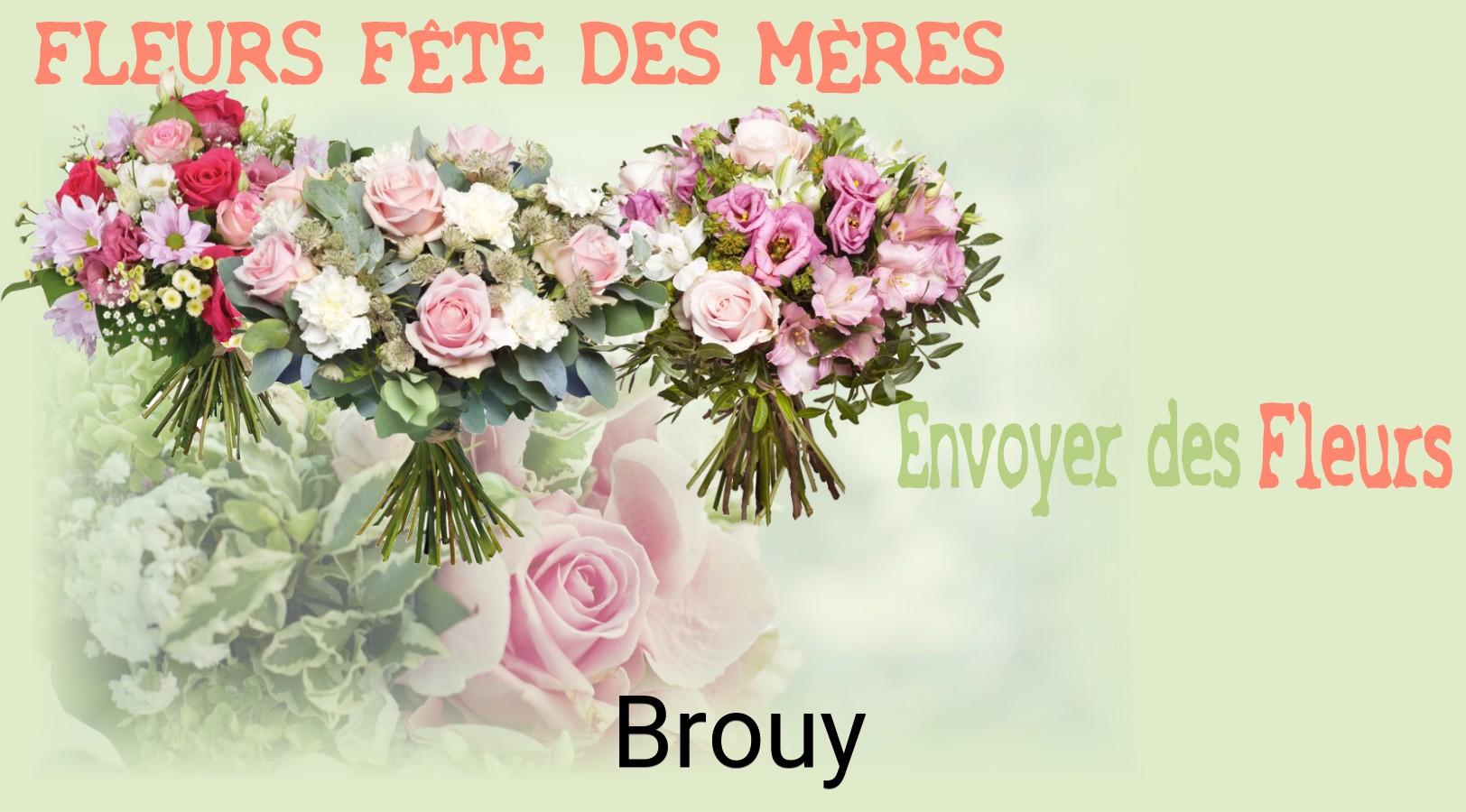 Bouquet de Fête des Mères livré à Brouy